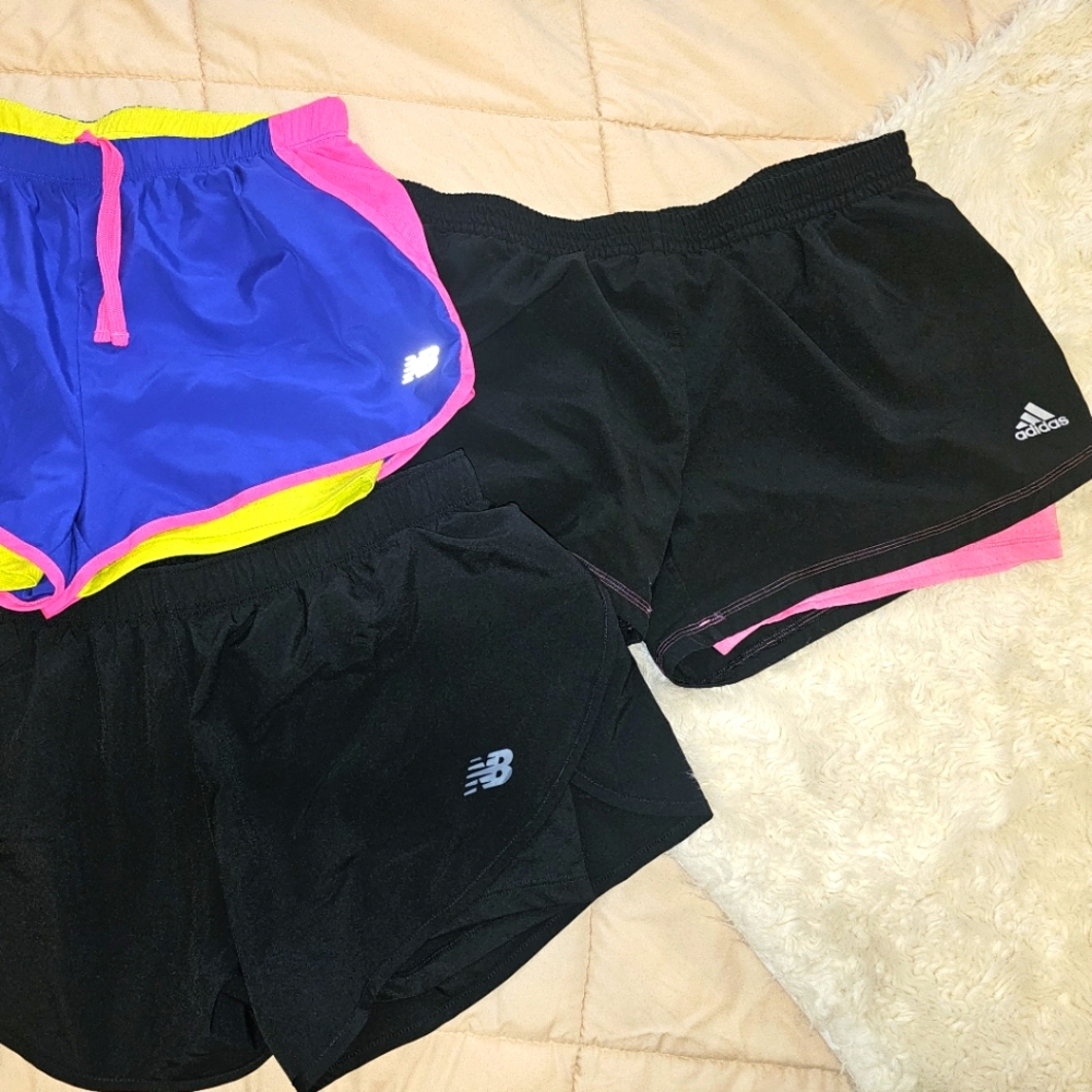 New Balance and Adidas Shorts